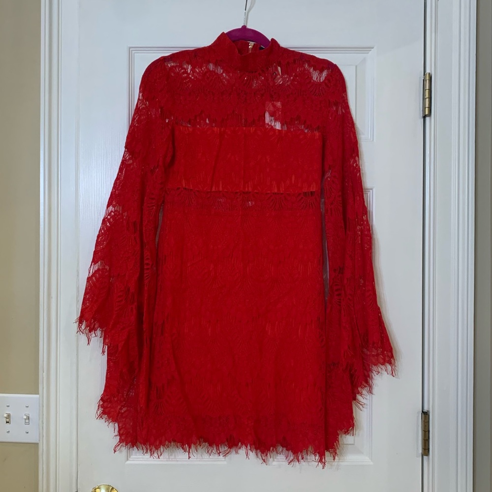 MinkPink Drama Queen Lace Dress